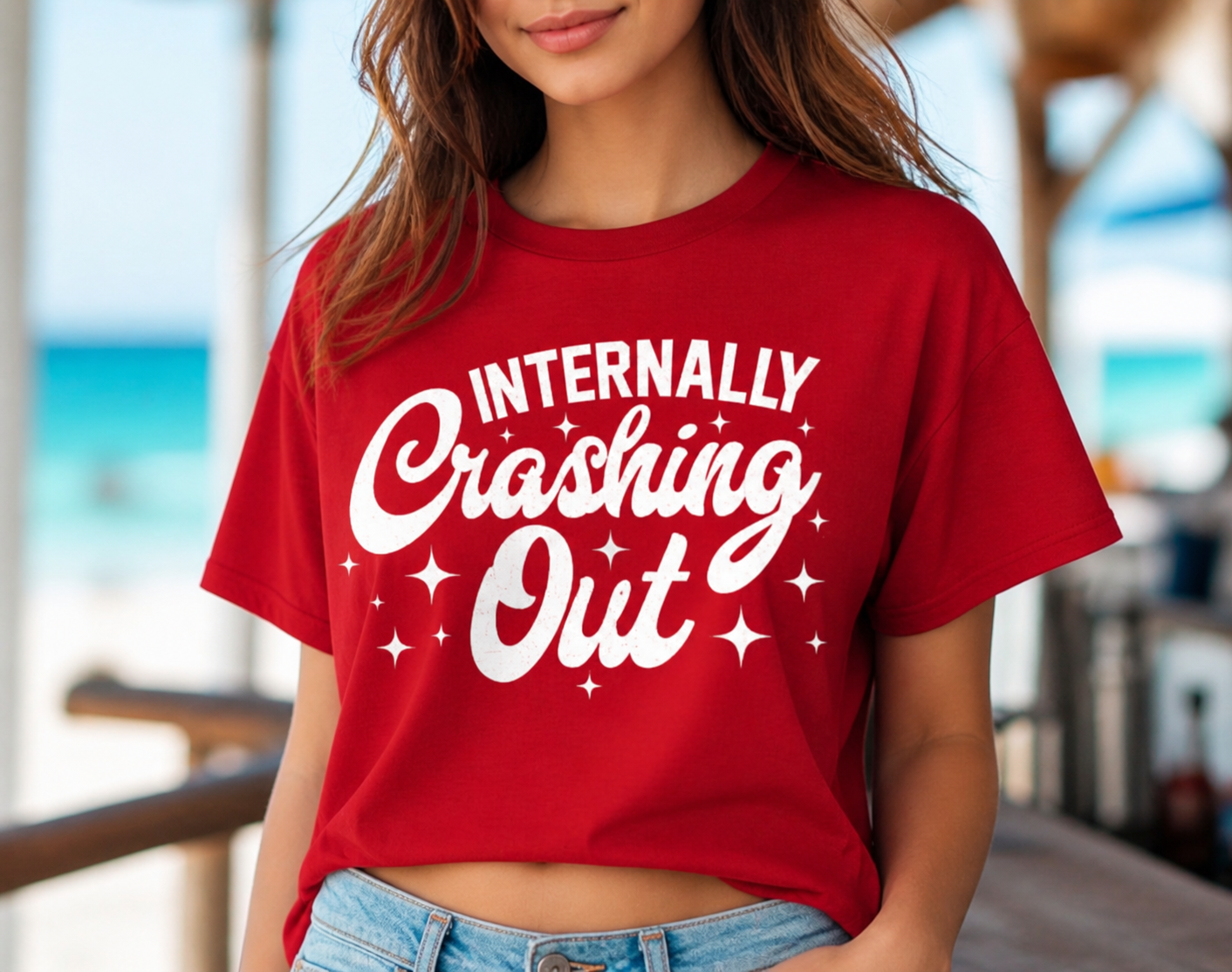 Single Color Screen Print - Internally crashing out