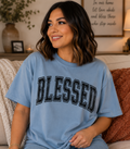 Single Color Screen Print - Blessed