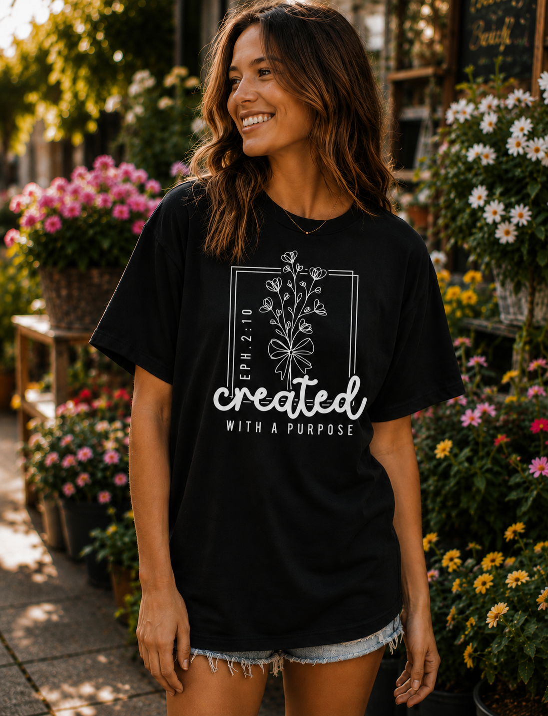 Single Color Screen Print - Created With A Purpose