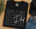 Single Color Screen Print - Dad