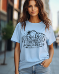Single Color Screen Print - Faith Can Move Mountains