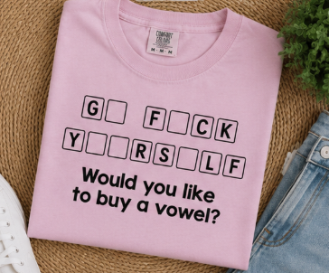Single Color Screen Print - Go F Yourself
