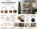 Custom Photo Buttons