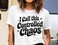 Single Color Screen Print - I Call This Controlled Chaos