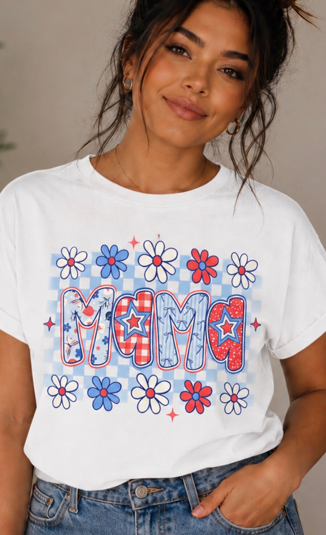 Full Color Screen Print - Mama