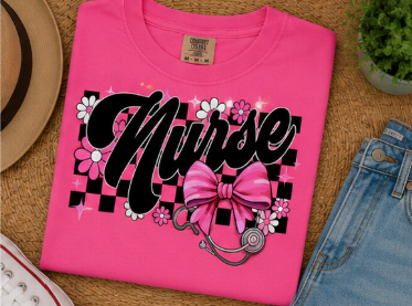 Full Color Screen Print - Nurse
