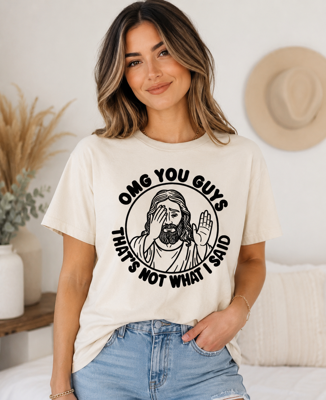 Single Color Screen Print - OMG You Guys, That's Not What I Said