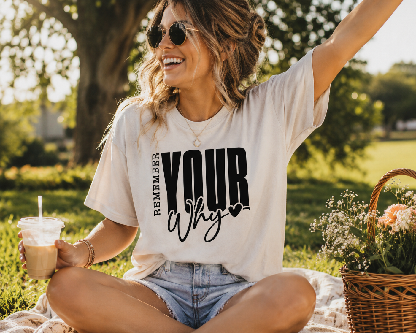 Single Color Screen Print - Remember Your Why