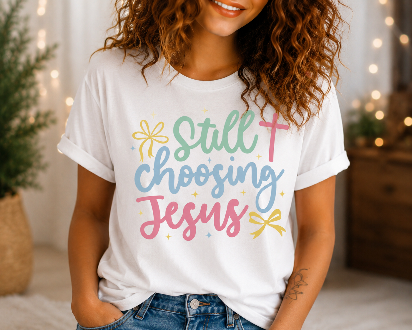 Full Color Screen Print - Still Choosing Jesus