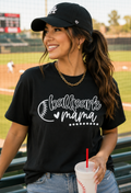 Single Color Screen Print -  Ballpark Mama