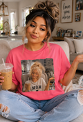 Full Color Screen Print - ☕💕 Mom Life 💕☕