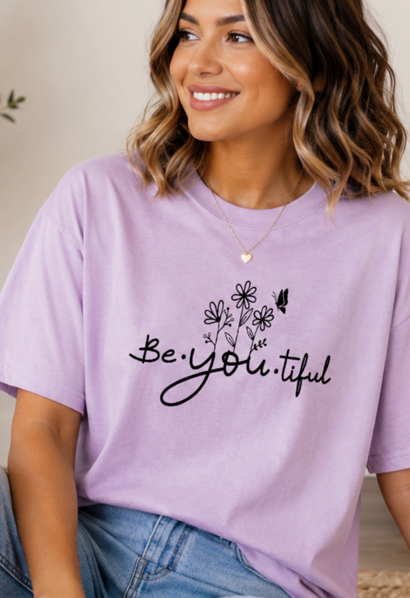 Single Color Screen Print -  BE•YOU•TIFUL