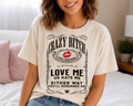 Full Color Screen Print - Crazy B*tch