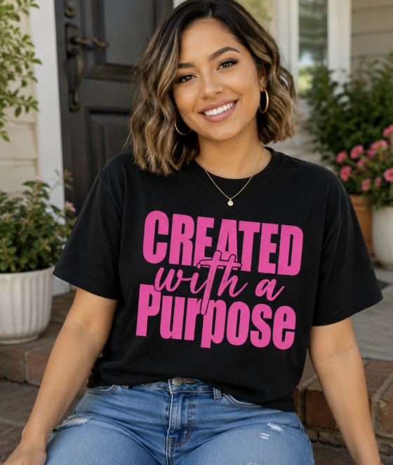 Single Color Screen Print - Created With a Purpose