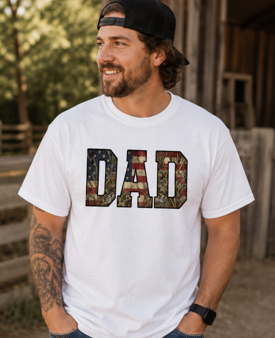 Full Color Screen Print - DAD
