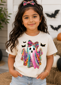 Full Color Screen Print - 🌈👻 Colorful Coquette Ghost 👻🌈