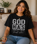 Single Color Screen Print - God Has Perfect Timing Trust Him