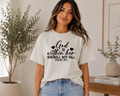 Single Color Screen Print - GOD IS WITHIN HER, SHE WILL NOT FALL