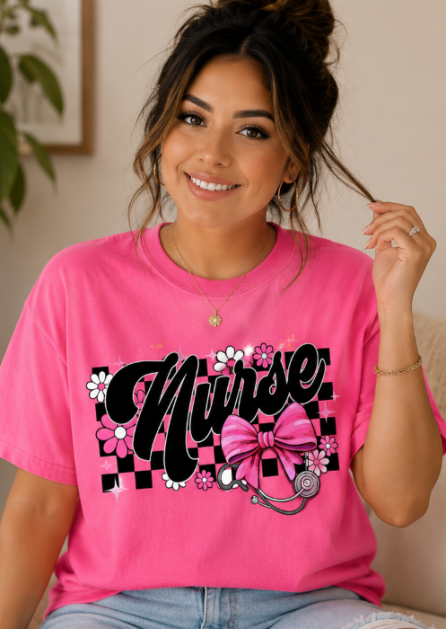 Full Color Screen Print - Nurse