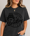 Single Color Screen Print - Day Drinking