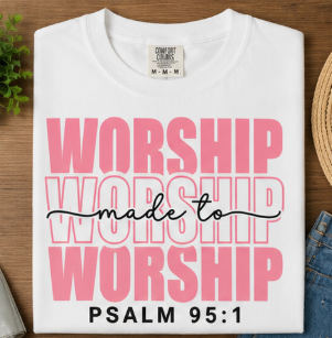 Full Color Screen Print - Worship
